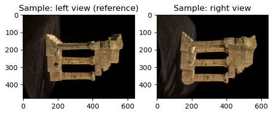 3D Reconstruction using Two View and Multi-view Stereo